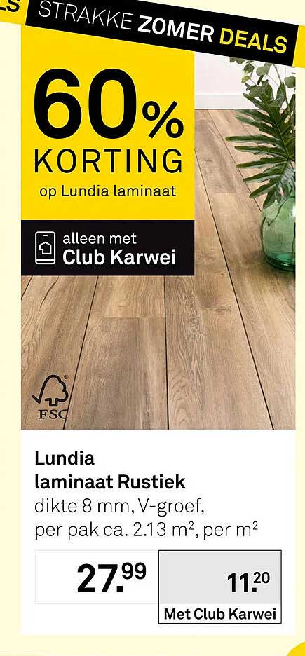 Lundia laminaat Rustiek