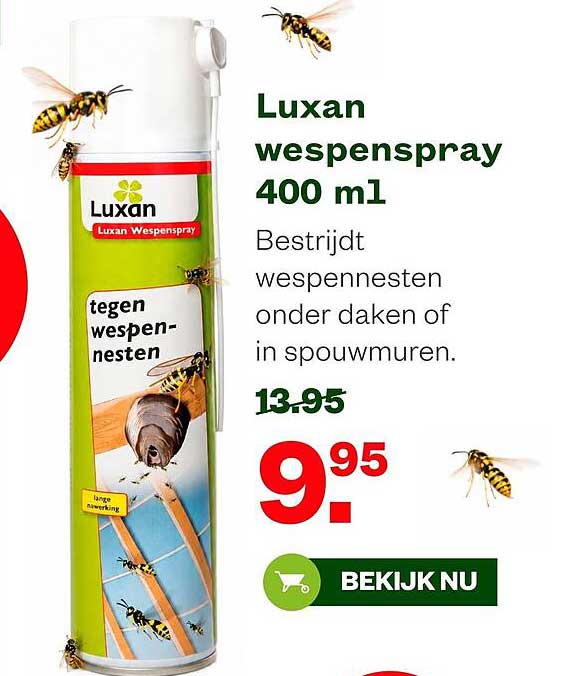 Luxan wespenspray 400 ml