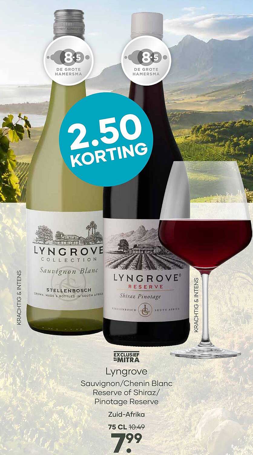 Lyngrove Sauvignon/Chenin Blanc Reserve of Shiraz/Pinotage Reserve