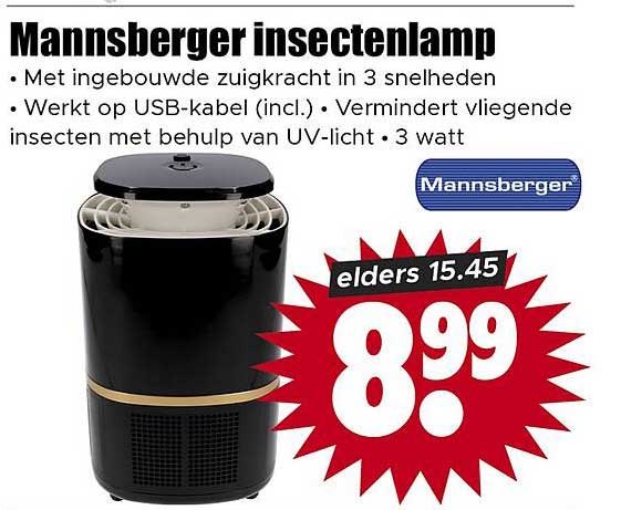 Mannsberger insectenlamp