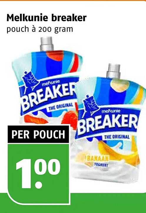 Melkunie breaker pouch à 200 gram
