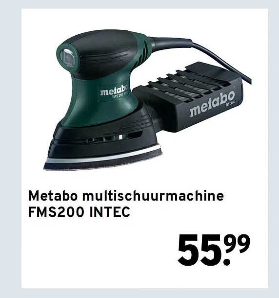 Metabo multischuurmachine FMS200 INTEC