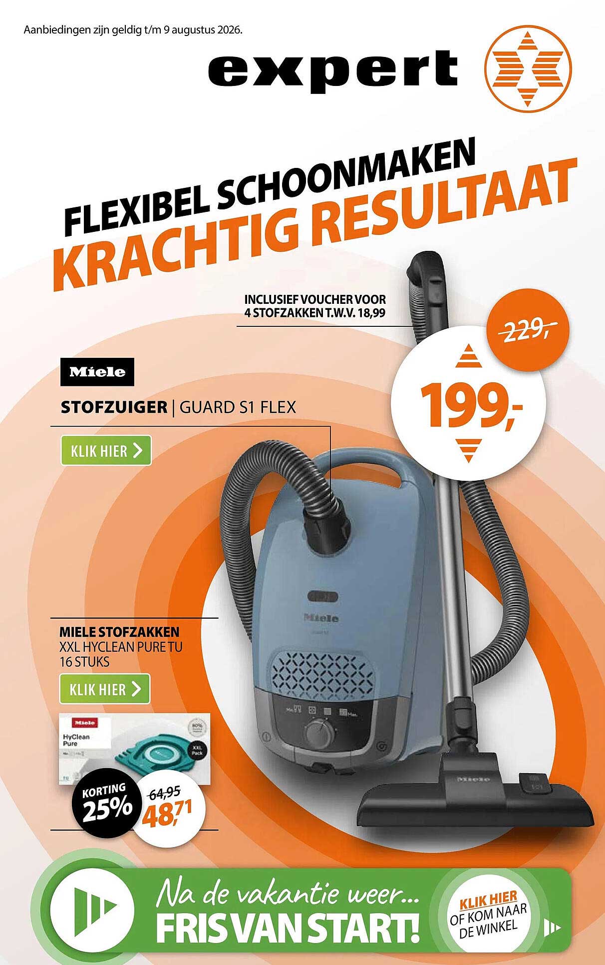Miele stofzuiger Guard S1 Flex