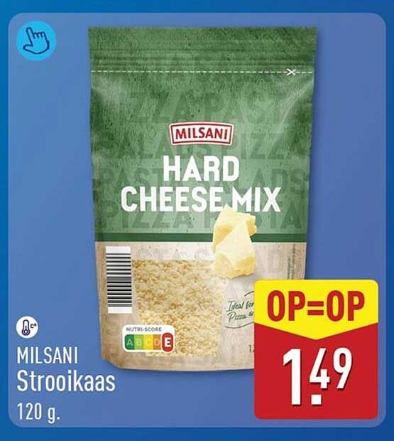 MILSANI Strooikaas 120 g
