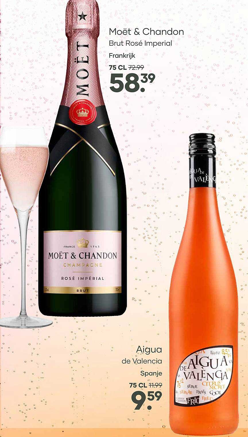 Moët & Chandon Brut Rosé Imperial Frankrijk 75 CL