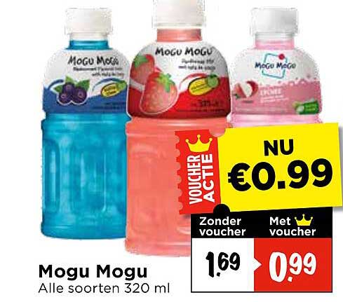 Mogu Mogu Alle soorten 320 ml
