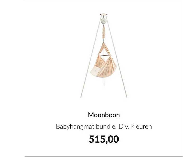 Moonboon Babyhangmat bundle. Div. kleuren