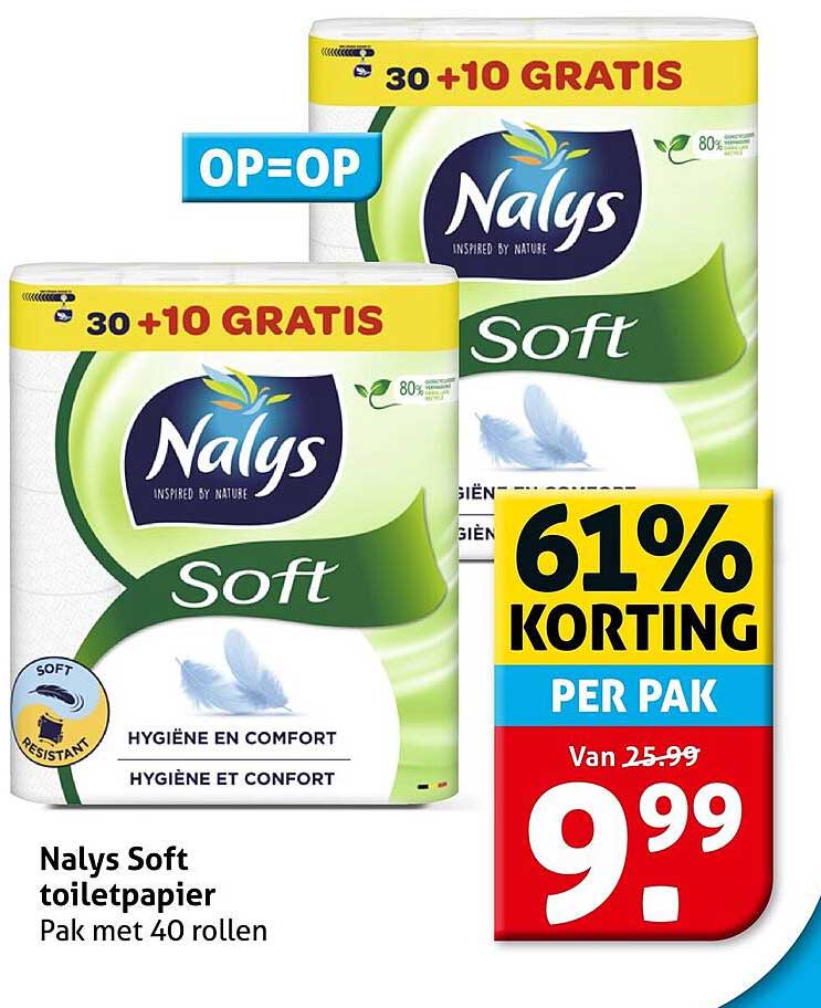 Nalys Soft toiletpapier