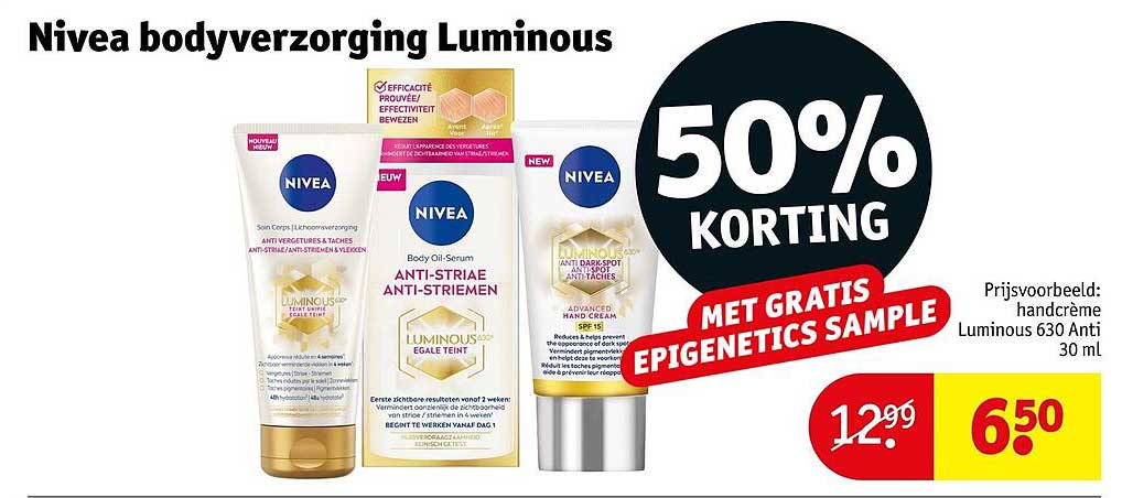 Nivea bodyverzorging Luminous