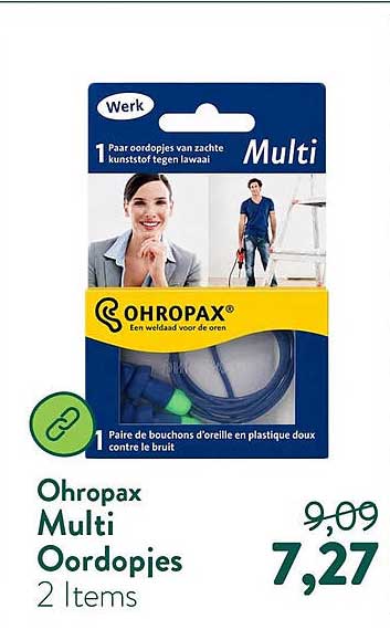 Ohropax Multi Oordopjes 2 Items