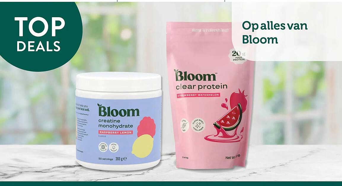 Op alles van Bloom