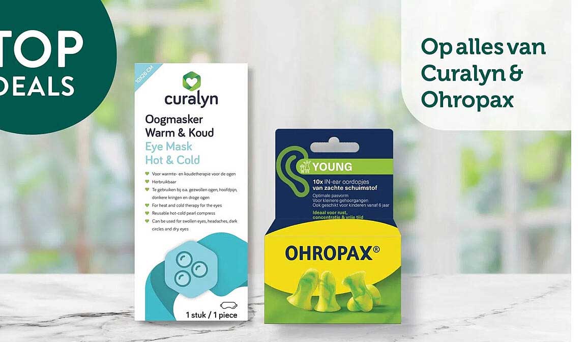Op alles van Curalyn & Ohropax