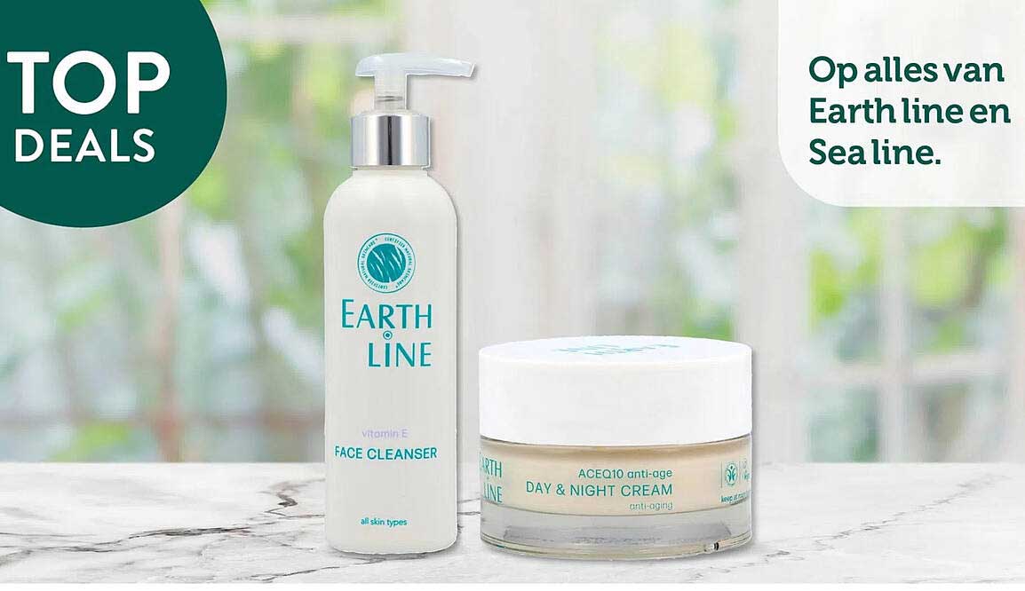 Op alles van Earthline en Sealine.