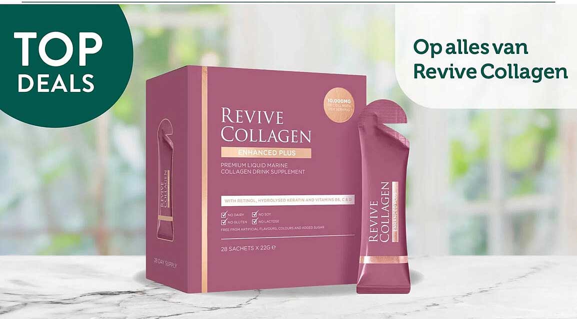 Op alles van Revive Collagen