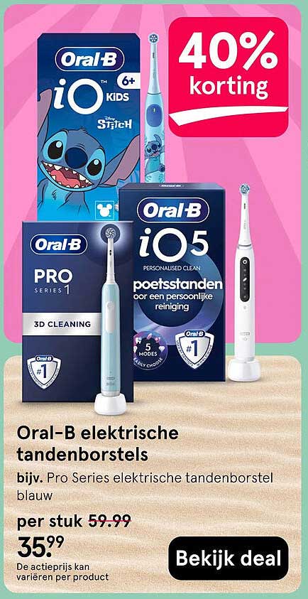 Oral-B elektrische tandenborstels