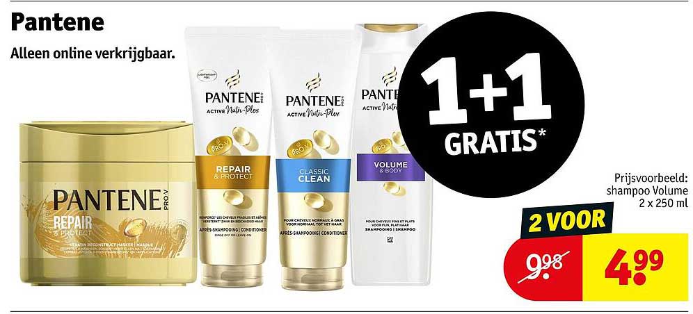 Pantene 1+1 gratis