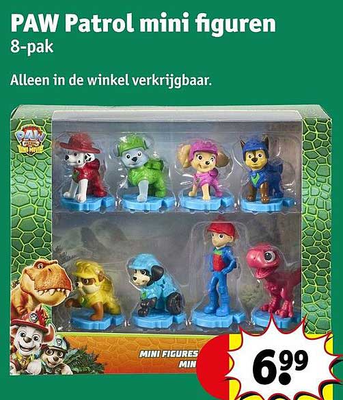PAW Patrol mini figuren 8-pak