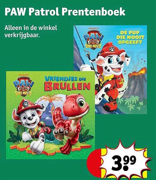 PAW Patrol Prentenboek