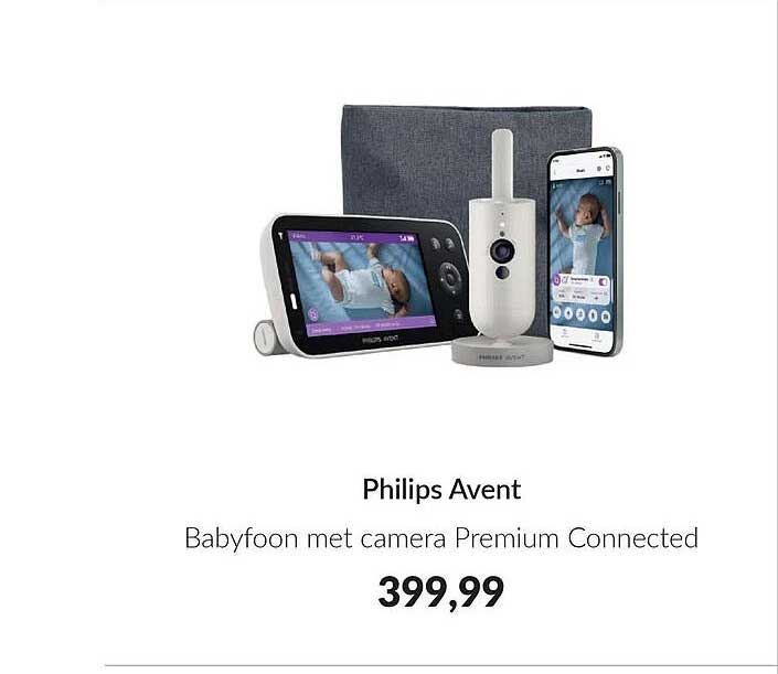 Philips Avent Babyfoon met camera Premium Connected