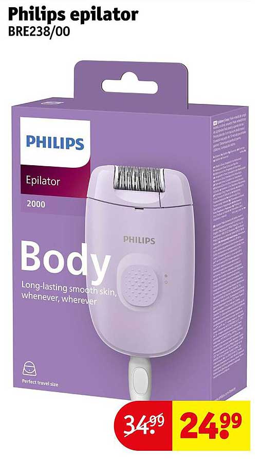 Philips epilator BRE238/00