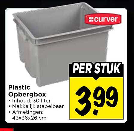 Plastic Opbergbox