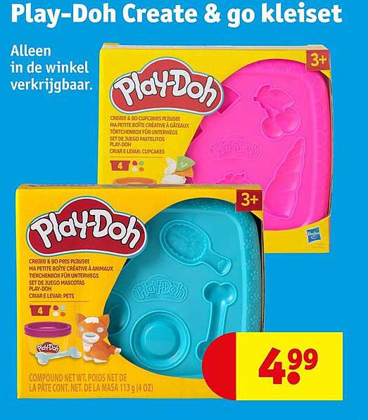 Play-Doh Create & go kleiset