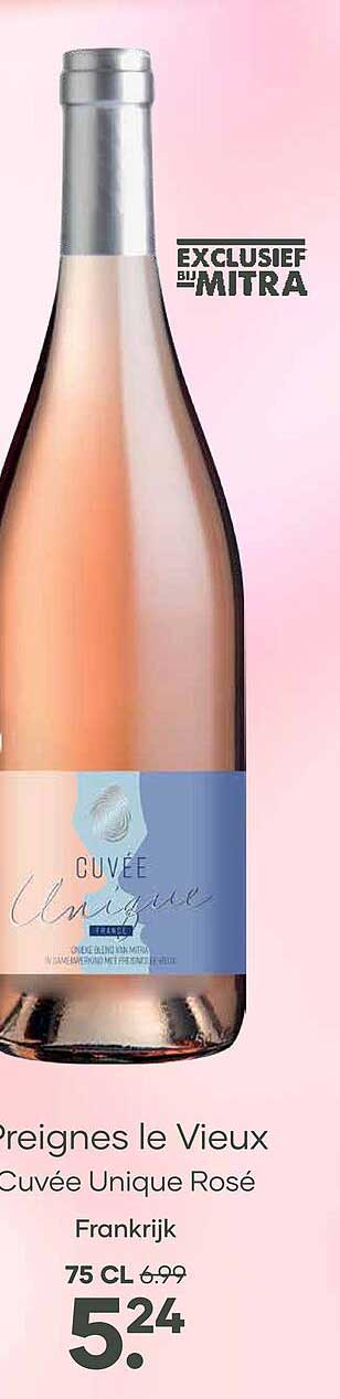 Preignes le Vieux Cuvée Unique Rosé Frankrijk