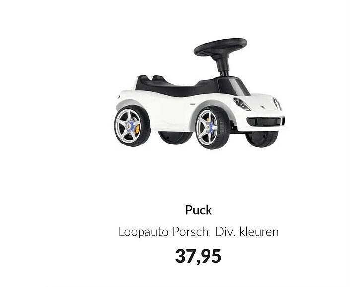 Puck Loopauto Porsch. Div. kleuren
