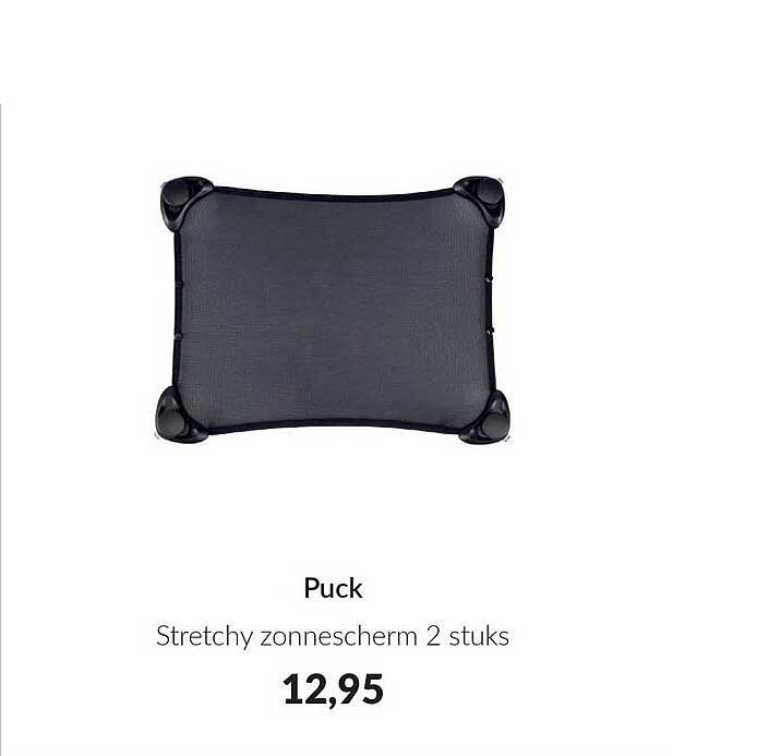 Puck Stretchy zonnescherm 2 stuks