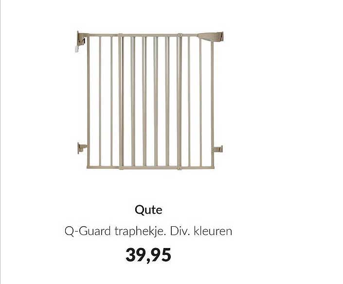 Qute Q-Guard trapphekje. Div. kleuren
