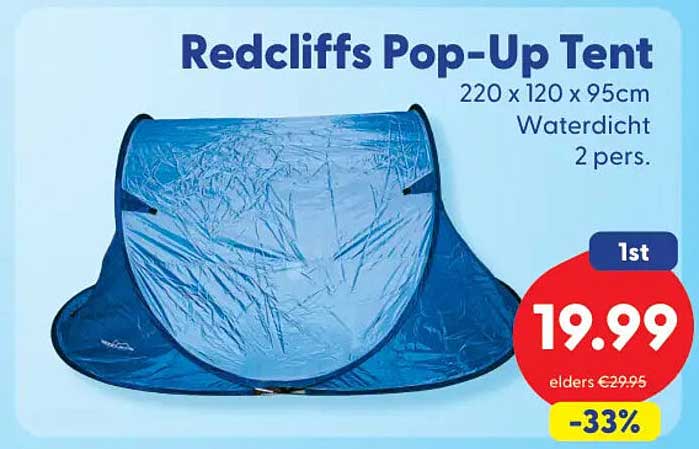 Redcliffs Pop-Up Tent