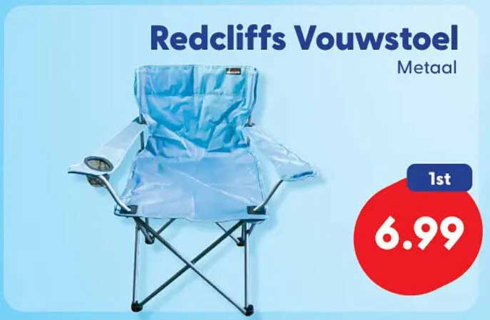 Redcliffs Vouwstoel Metaal