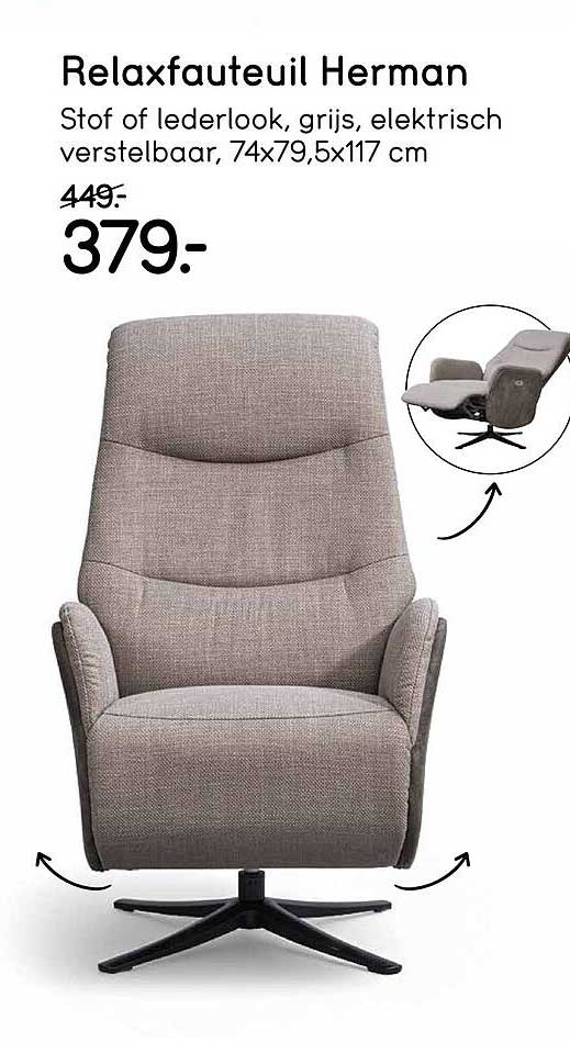 Relaxfauteuil Herman