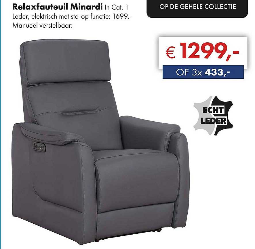 Relaxfauteuil Minardi In Cat. 1