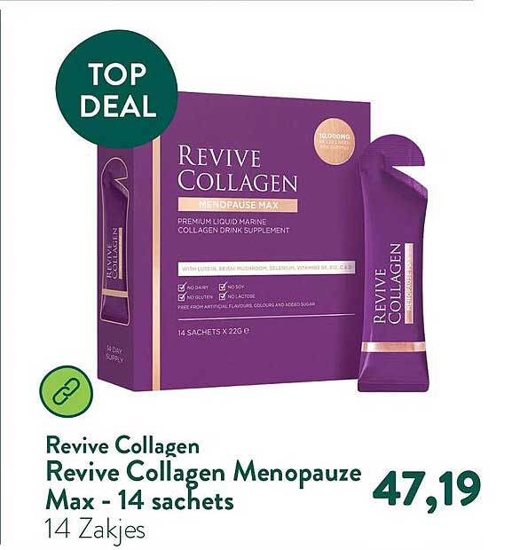 Revive Collagen Revive Collagen Menopauze Max - 14 sachets