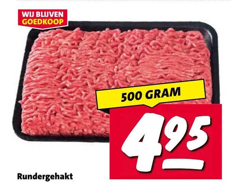 Rundergehakt 500 gram