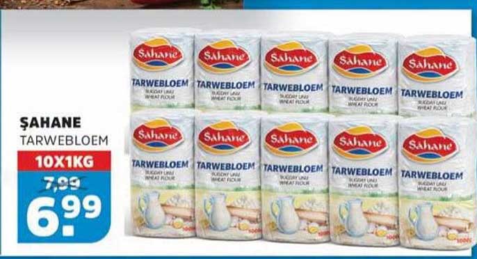 Sahane tarwebloem 10x1kg