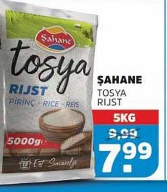 Şahane Tosya Rijst 5KG