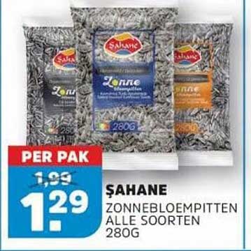 Sahane Zonnebloempitten alle soorten 280g