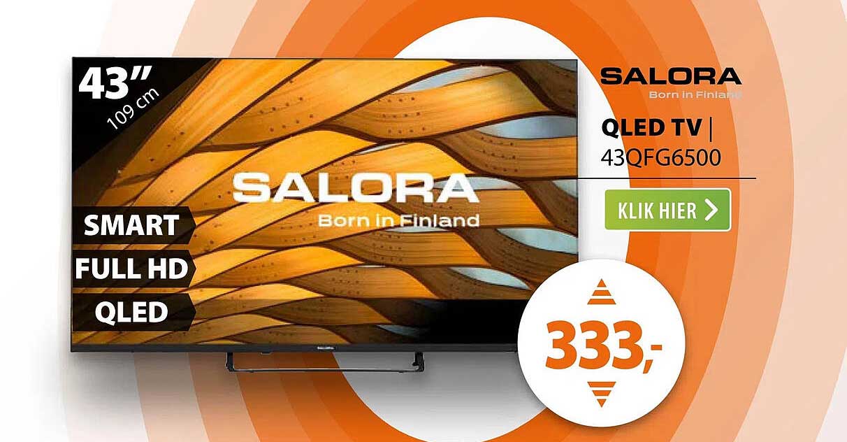 SALORA OLED TV | 43QFG6500