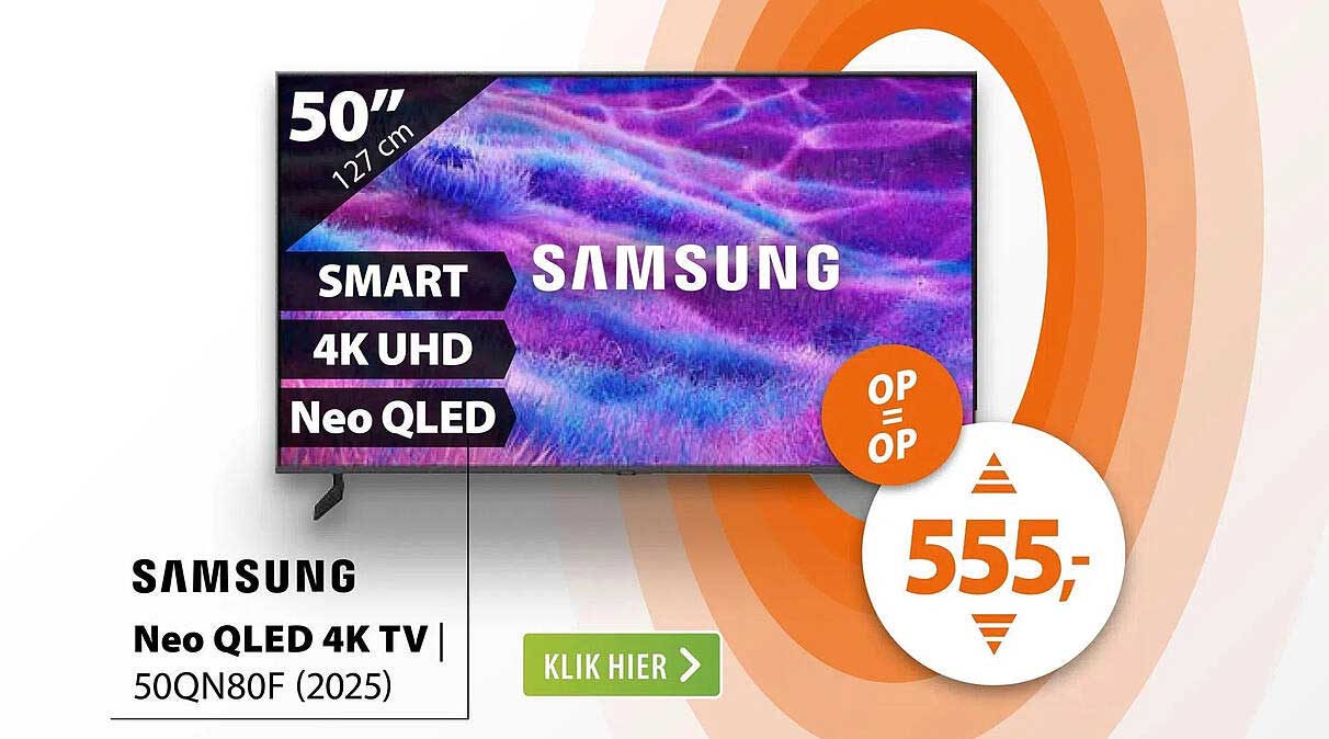 Samsung Neo QLED 4K TV | 50QN80F (2025)