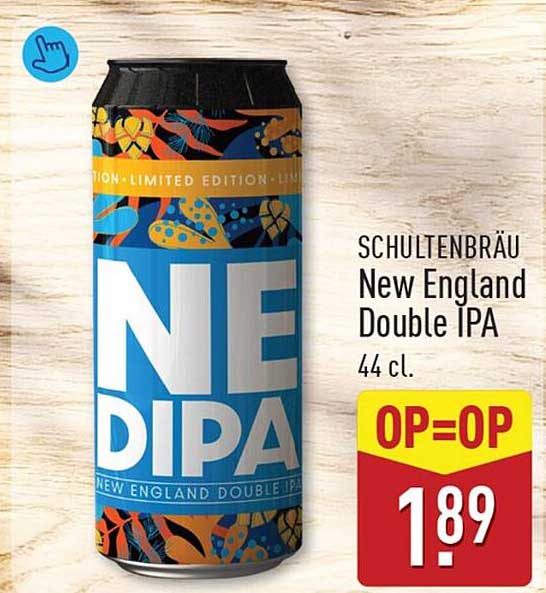 SCHUITEMBRÄU New England Double IPA 44 cl. OP=OP