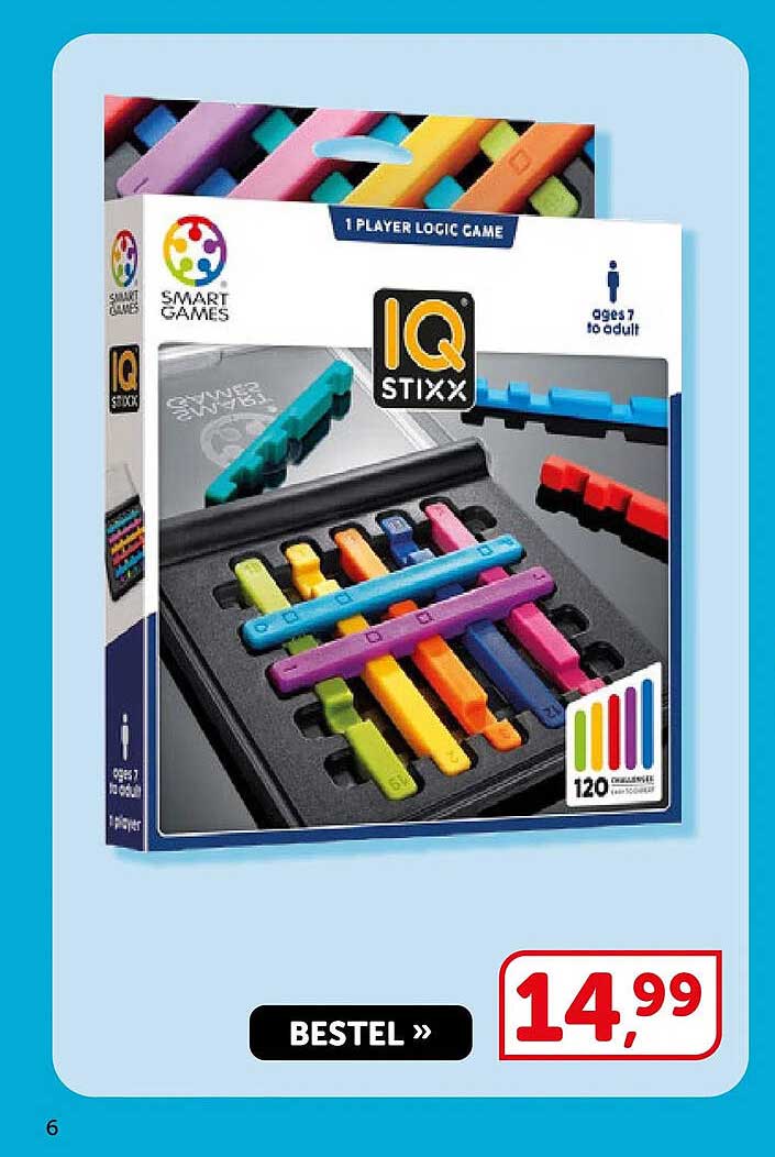 SMART GAMES IQ STIXX