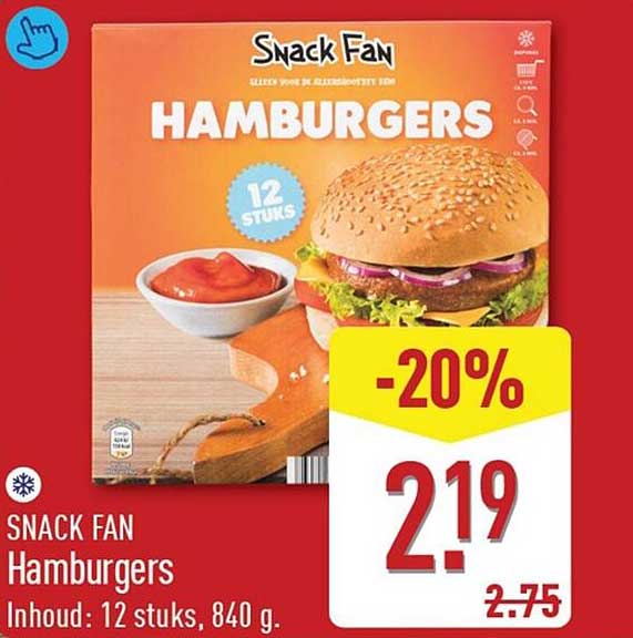 Snack Fan Hamburgers