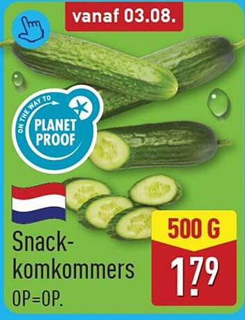 Snack-komkommers