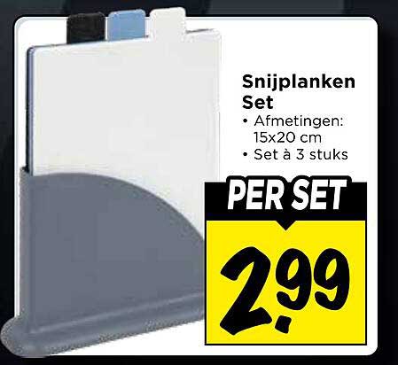 Snijplanken Set