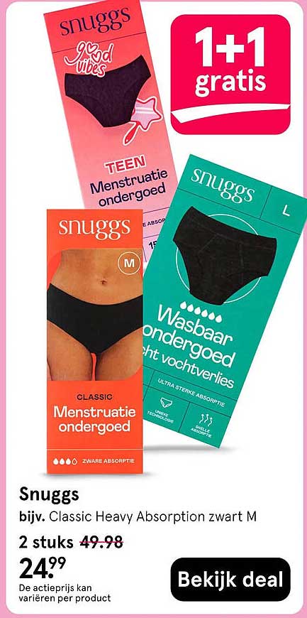 Snuggs 1+1 gratis