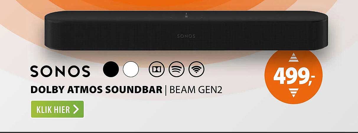 SONOS DOLBY ATMOS SOUNDBAR BEAM GEN2