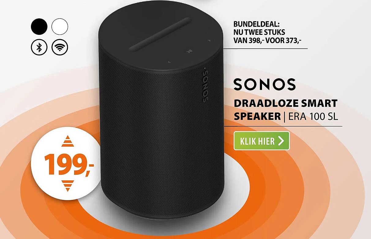 SONOS DRAADLOZE SMART SPEAKER | ERA 100 SL