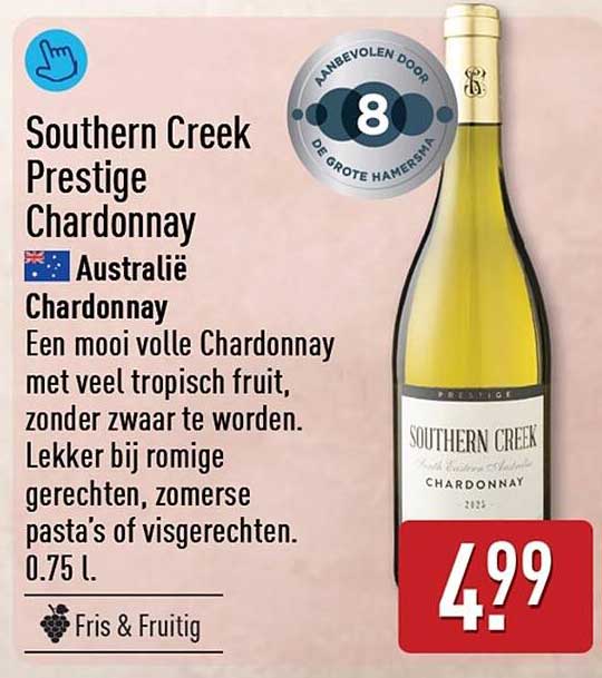 Southern Creek Prestige Chardonnay Australië Chardonnay